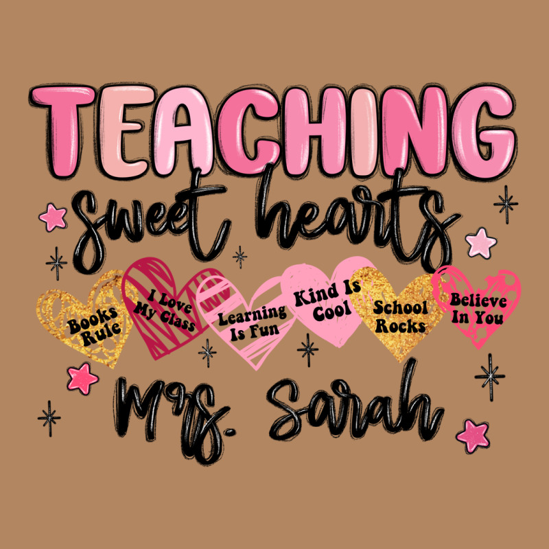 Teaching Sweet Hearts Long Sleeve Tee by MaliasSmallBusiness | Teevron