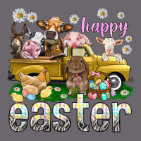 Happy Easter Truck With Farm Animals Premium Sweatshirt | Teevron