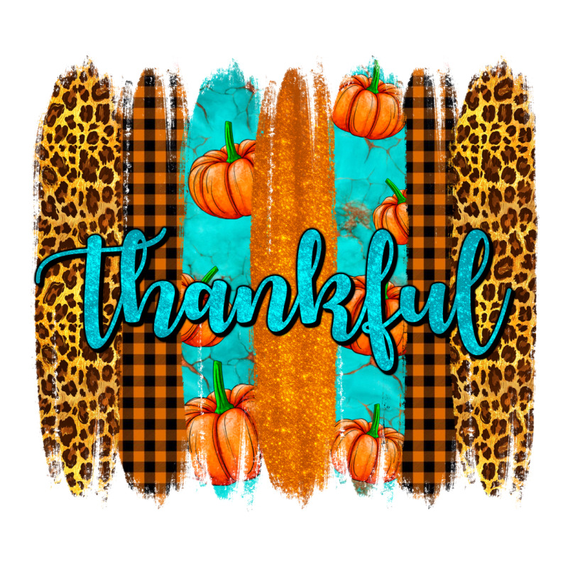 Thankful Brushstrokes Urban Heavy Tee by AdoDesignShop | Teevron