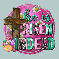 He Is Risen Indeed Easter Heavy Core Tee | Teevron