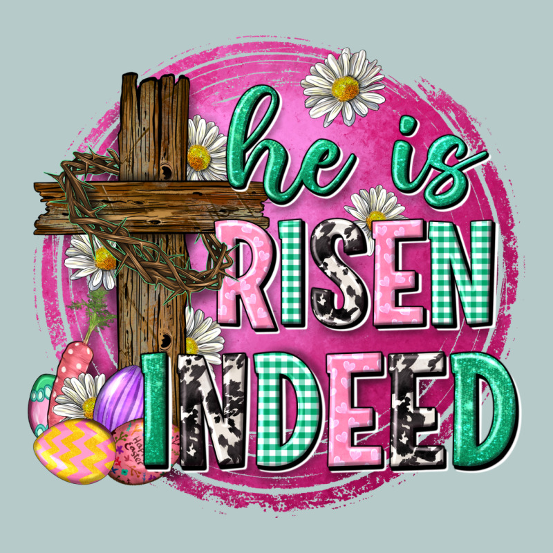He Is Risen Indeed Easter Heavy Core Tee by Neo Western | Teevron