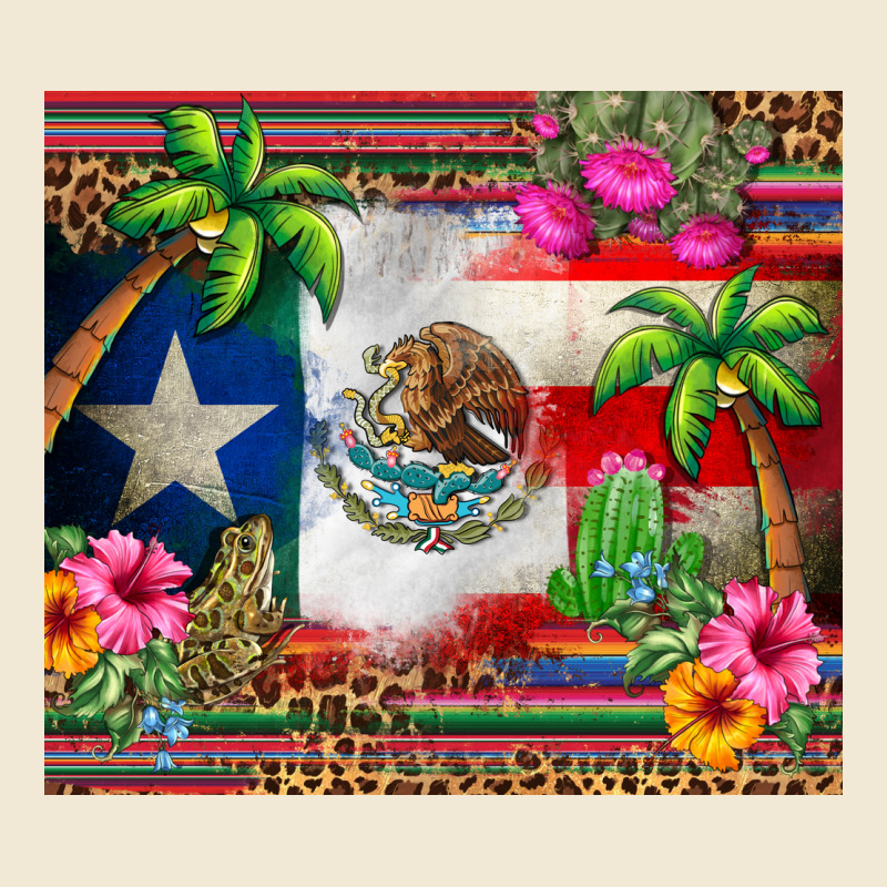 Mexico And Puerto Rico Ladies Tee by CTS Tumbler Store | Teevron