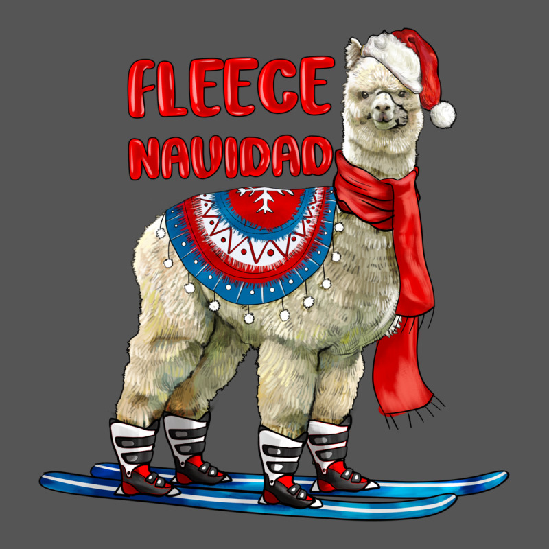 Fleece Navidad Alpaca Zipper Hoodie by LillyAllenDesigns | Teevron