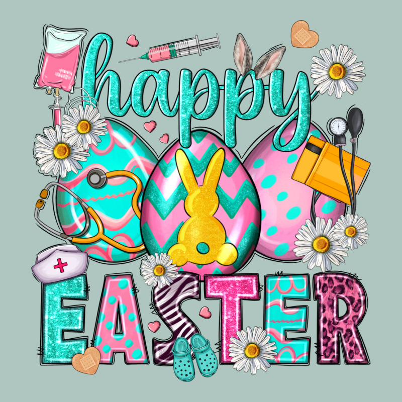 Happy Easter Eggs Nurse Premium Sweatshirt by NancyCooperArtShop | Teevron