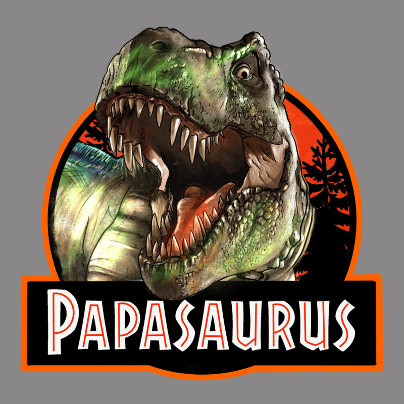Western Papasaurus Papa Dinosaur Vintage Tee by LillyAllenDesigns | Teevron