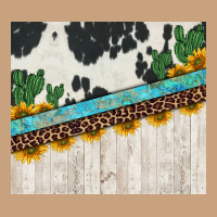 Cowhide Sunflowers Cactus Vintage Tee | Teevron
