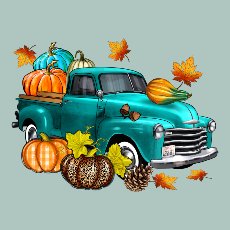 Fall Farm Truck Premium Sweatshirt by texasbilliewilder | Teevron