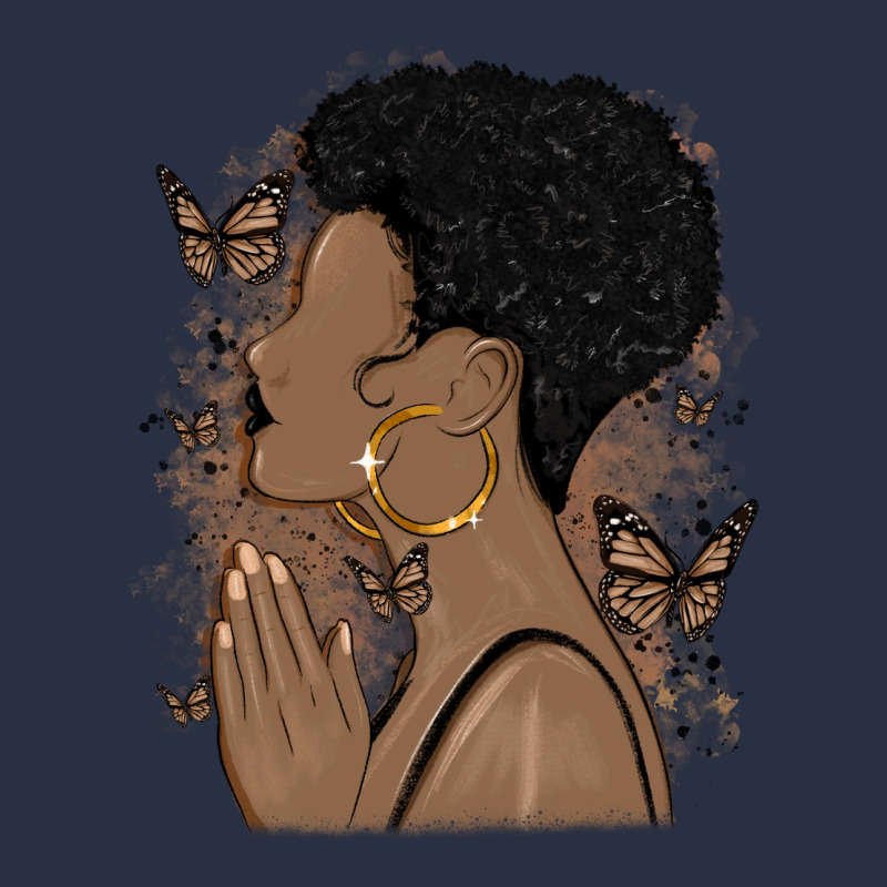 Black Woman Praying Heavyweight Sweatshirt by MaliasSmallBusiness | Teevron
