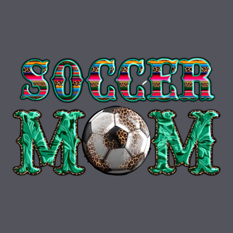 Soccer Mom With Leopard Ball And Serape Leopard Vintage Hoodie by Artiststas | Teevron