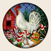 Leghorn Rooster Christmas Ornament Zipper Hoodie | Teevron