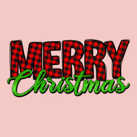 Merry Christmas Tartan Urban Heavy Tee | Teevron