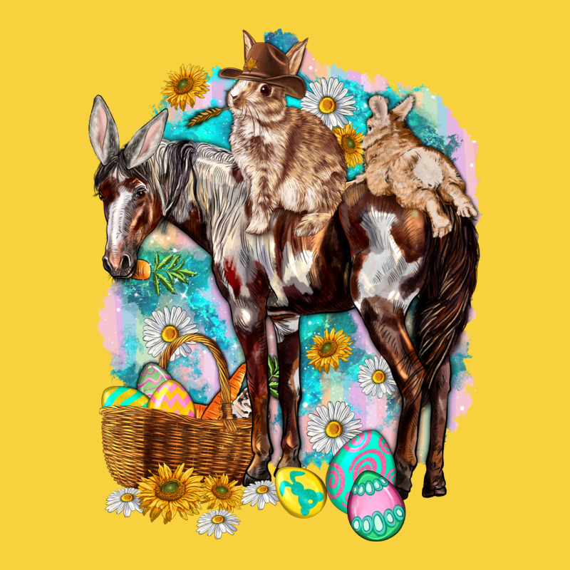Happy Easter Day Rodeo Premium Sweatshirt by NancyCooperArtShop | Teevron