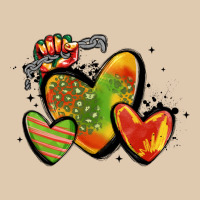 Juneteenth Hearts Heavyweight Sweatshirt | Teevron