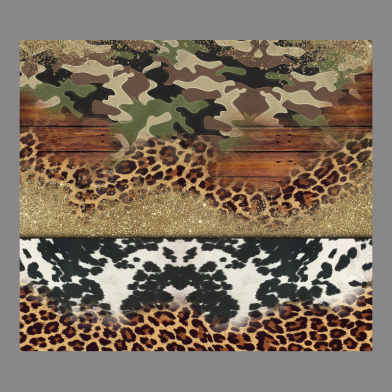 Cowhide Leopard Camouflage Vintage Tee by Jasminsmagicworld | Teevron