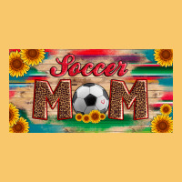 Soccer Mom With Ball And Sunflower And Serape Licanse Plate Vintage Hoodie | Teevron