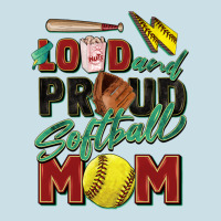 Loud And Proud Softball Mom Ladies Tee | Teevron