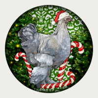 Brahma Chicken Christmas Zipper Hoodie | Teevron