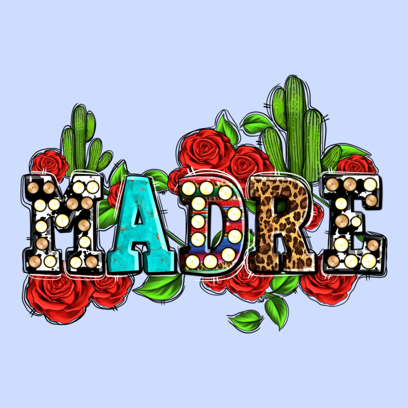 Madre With Roses And Cactus Urban Heavy Tee by AdoDesignShop | Teevron