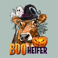 Boo Heifer Cow With Halloween Heavyweight Hoodie | Teevron