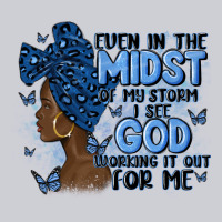 Even In The Midst Of May Storm Afro Woman Heavyweight Sweatshirt | Teevron