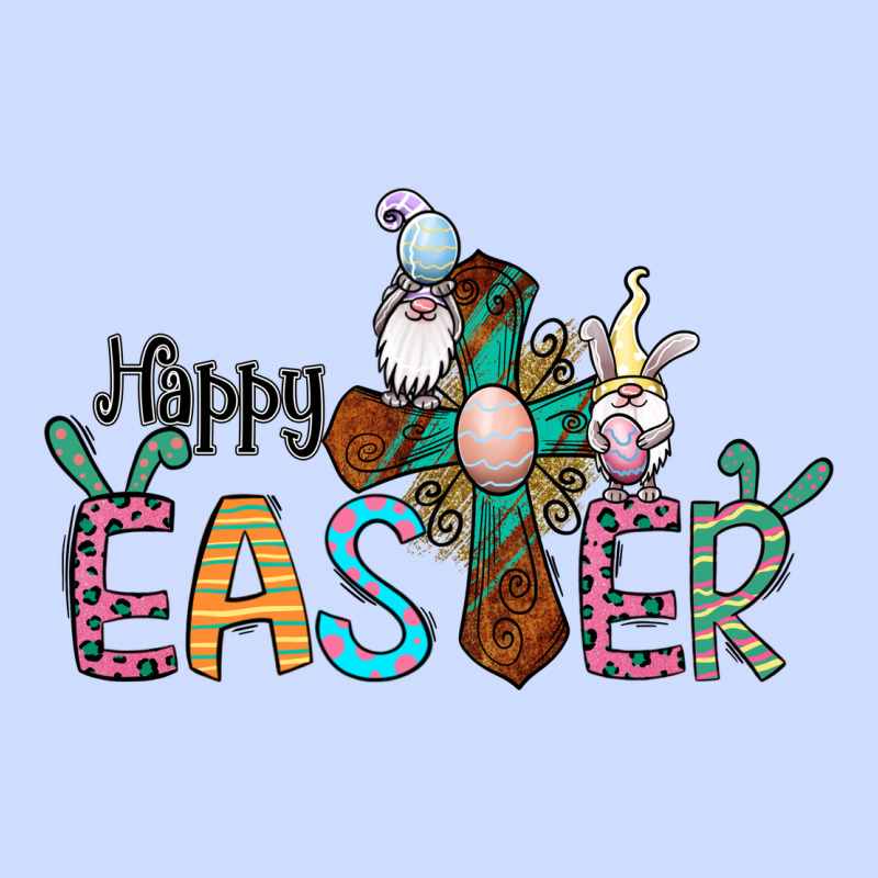 Cross Rabbit Gnomes Happy Easter Urban Heavy Tee by Jasminsmagicworld | Teevron