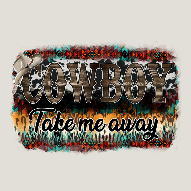 Cowboy Take Me Away Heavy Core Tee by SublimationCraftShop | Teevron