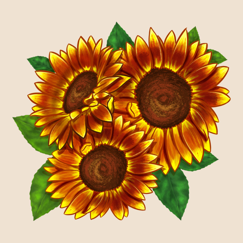 Tiger Eyes Sunflower Urban Heavy Tee by LillyAllenDesigns | Teevron