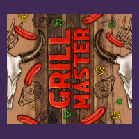 Grill Master With Bull Skull Premium Hoodie | Teevron