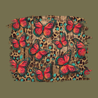 Easter Butterflies Background Vintage Hoodie | Teevron