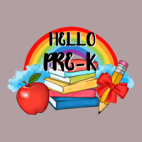 Back To School Hello Pre K Vintage Hoodie | Teevron