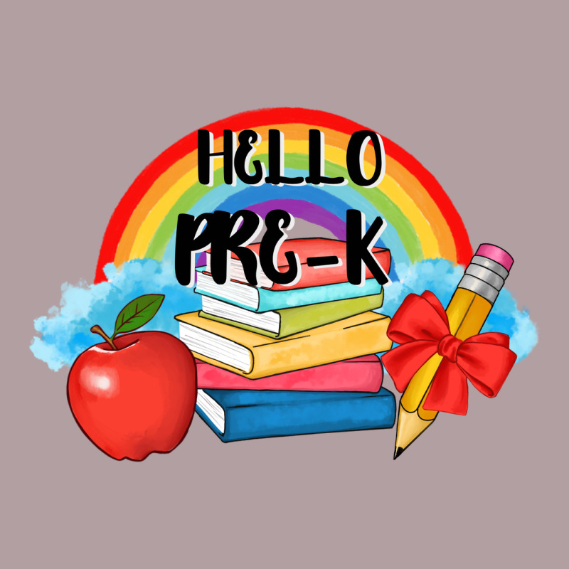 Back To School Hello Pre K Vintage Hoodie by AdoDesignShop | Teevron