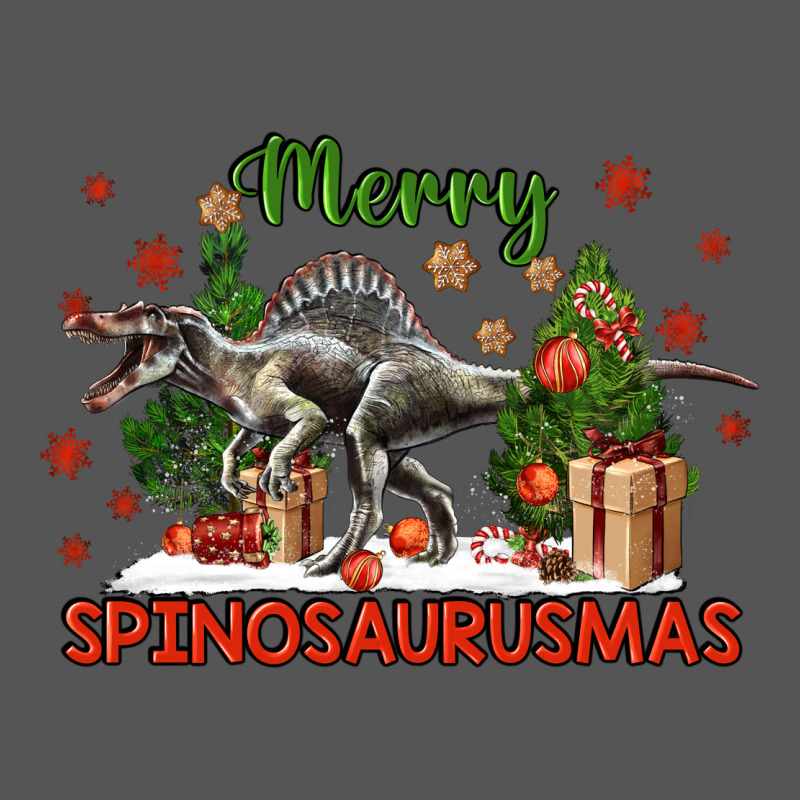 Merry Spinosaurusmas Zipper Hoodie by LillyAllenDesigns | Teevron