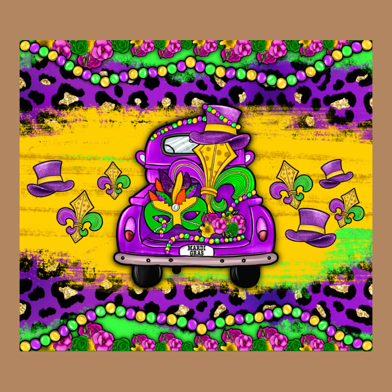 Mardi Gras Truck Tumbler Long Sleeve Tee by JahusDesignShop | Teevron