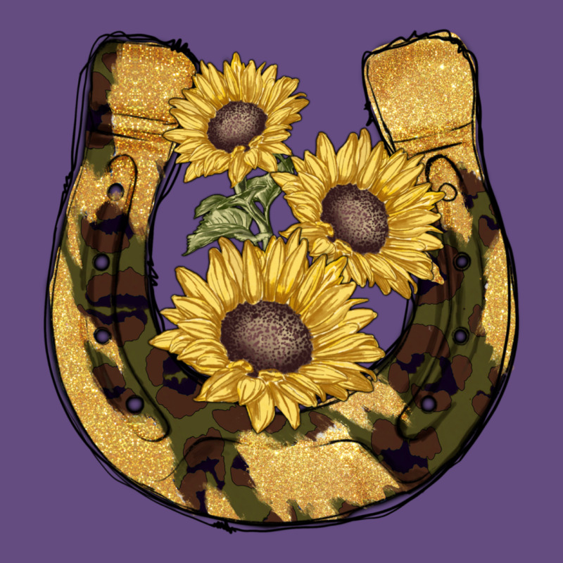 Horseshoe Sunflower Camouflage Vintage Hoodie by AdoDesignShop | Teevron