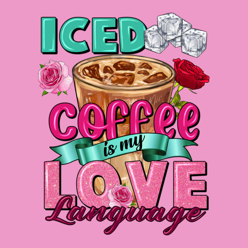Iced Coffee Is My Love Language Valentine's Day Urban Hoodie by FaDigitalArtStudio | Teevron