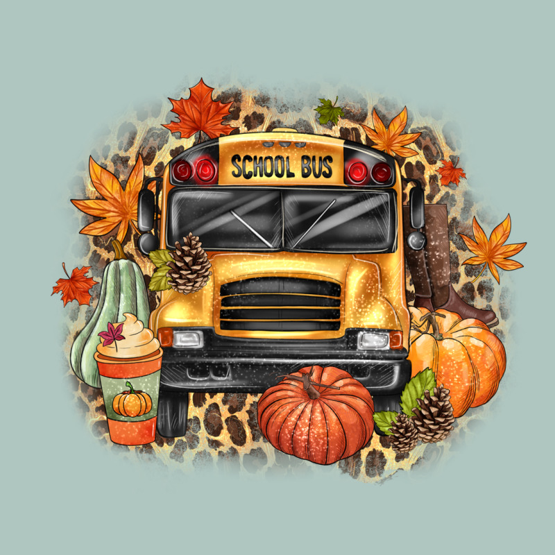 Fall School Bus Premium Sweatshirt by texasbilliewilder | Teevron