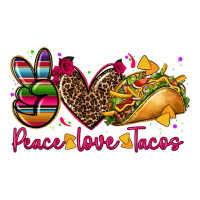 Peace Love Tacos Ladies Tee | Teevron