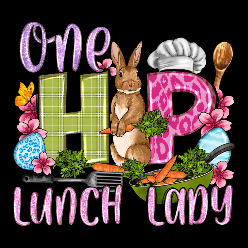 Easter Day One Hip Lunch Lady Urban Hoodie by OliviaCreatesArt | Teevron