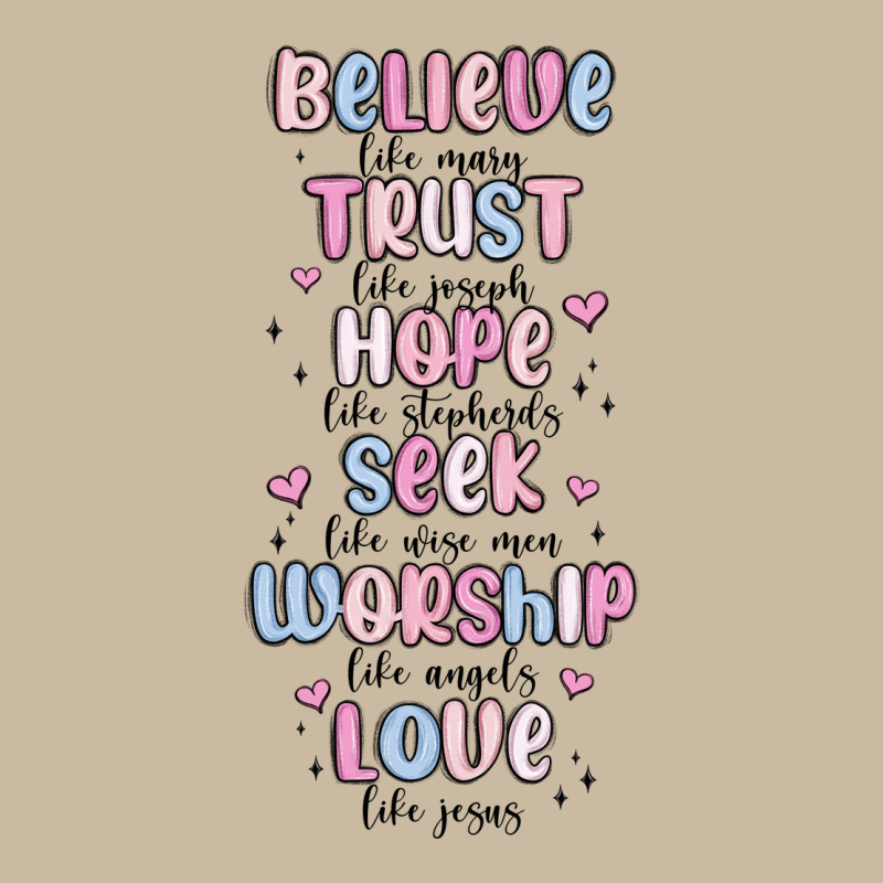 Believe Like Mary Trust Like Joseph Valentine S Da Long Sleeve Tee by MaliasSmallBusiness | Teevron