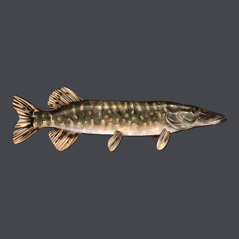 Northern Pike Fish Illustrations Classic Tee by LillyAllenDesigns | Teevron