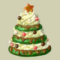 White Christmas Cookie Cake Heavy Core Tee | Teevron