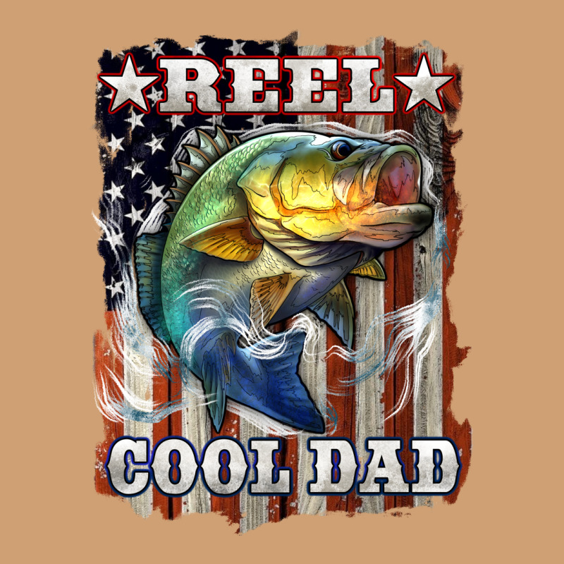 Reel Cool Dad Bass Vintage Tee by LillyAllenDesigns | Teevron