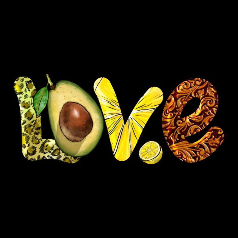 Love Avocado Heavy Core Tee by BarkalooDesign | Teevron