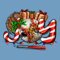 Joy With Baseball And Christmas Gift And Candies Urban Heavy Tee | Teevron