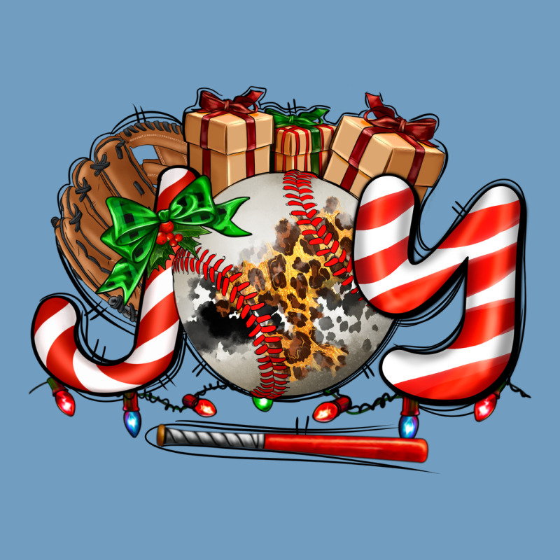 Joy With Baseball And Christmas Gift And Candies Urban Heavy Tee by AdoDesignShop | Teevron