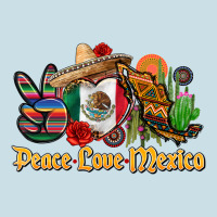 Peace Love Mexico Ladies Tee | Teevron