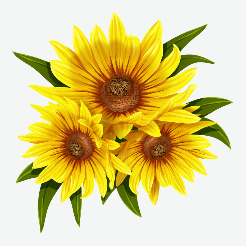 Maximillian Perennial Sunflower Urban Heavy Tee by LillyAllenDesigns | Teevron