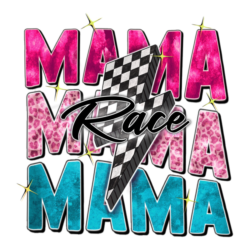 Race Mama Ladies Tee by Zillion Design Studio | Teevron