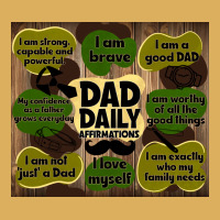 Dad Daily Affirmations Premium Hoodie | Teevron