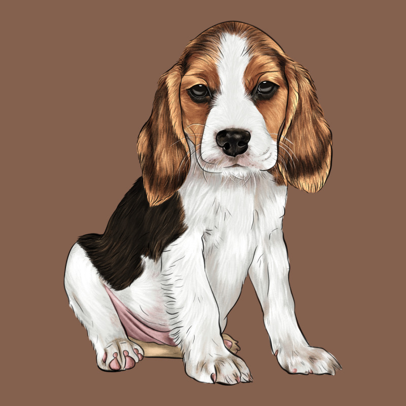 Beagle Puppy Zipper Hoodie by LillyAllenDesigns | Teevron